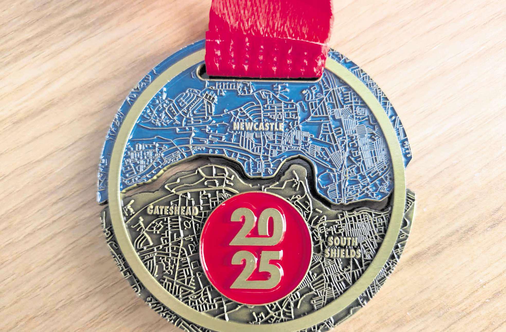 Great North Run organisers' apology over 'unique' 2025 medal mistake