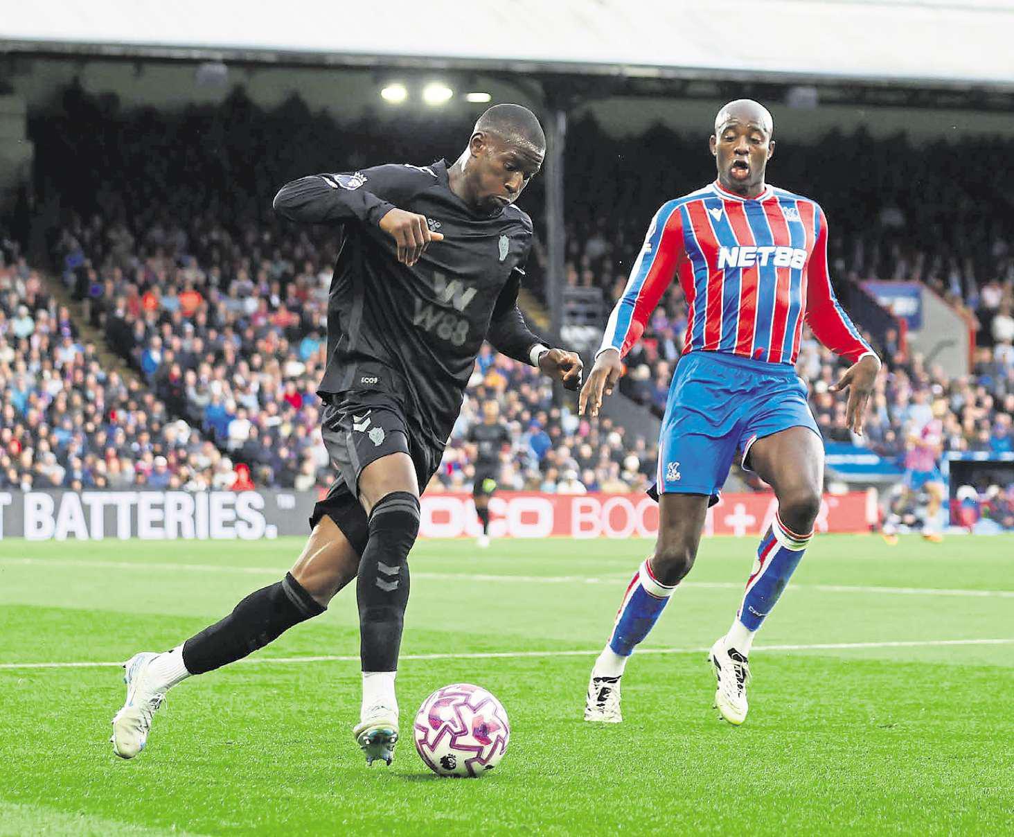 Mukiele reveals how he kept Mateta quiet in Palace draw