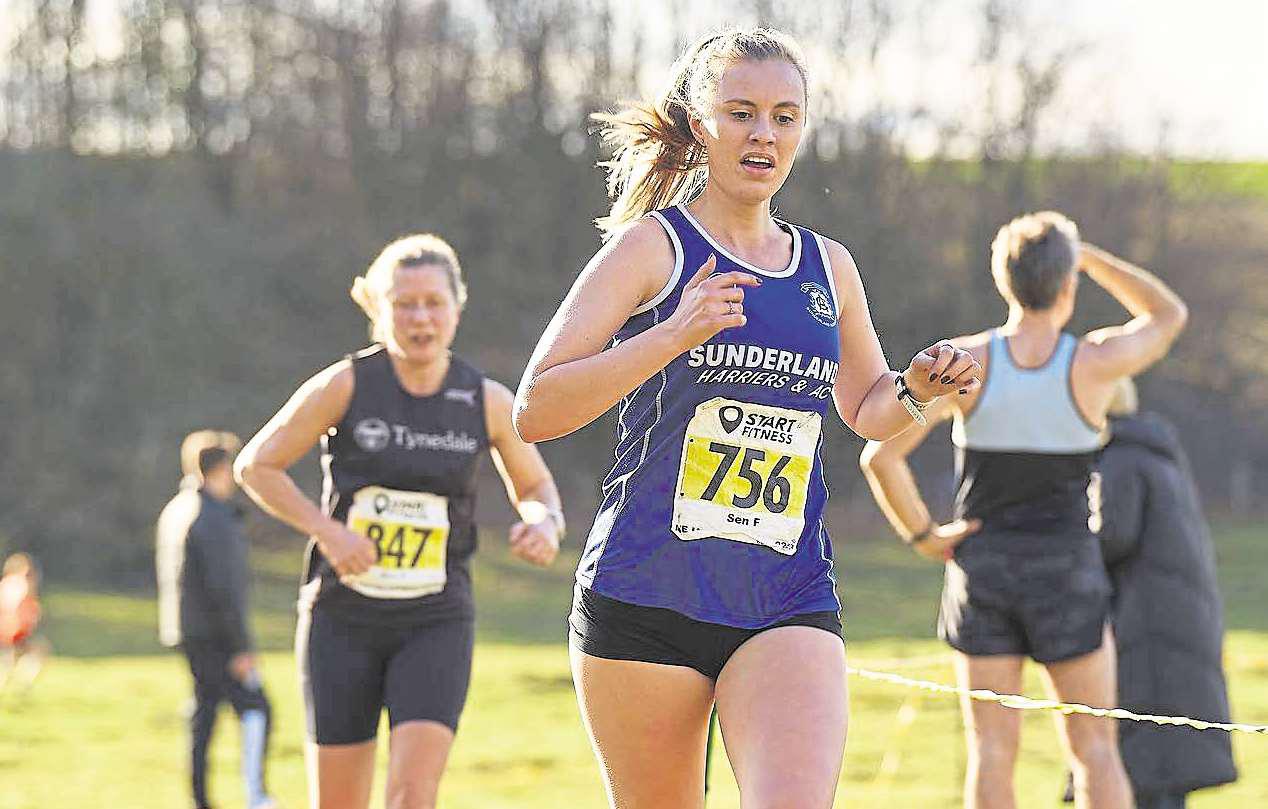 Vets shine as Harriers produce strong finishes