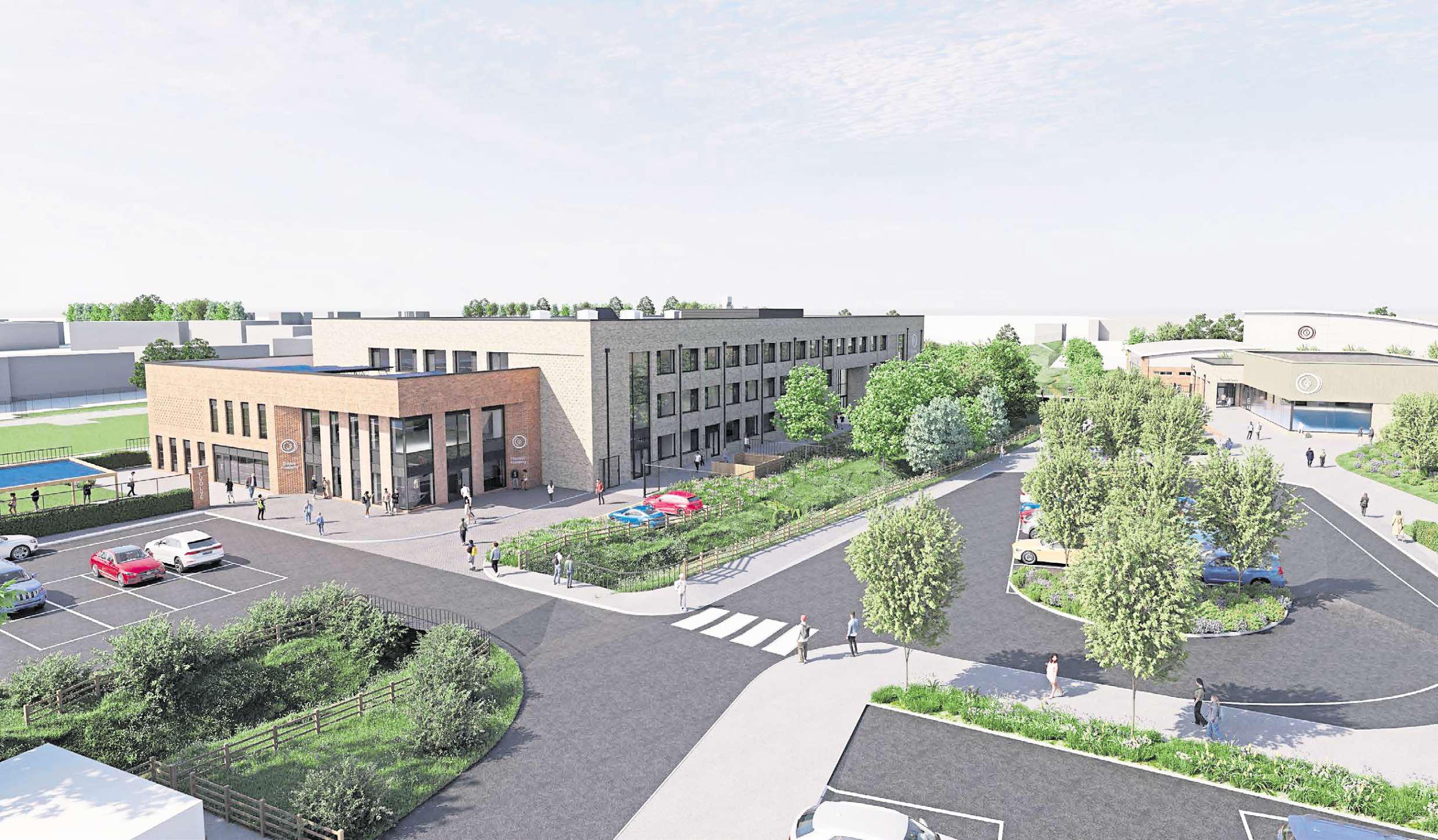 Plans reveal how a redeveloped city secondary school could look