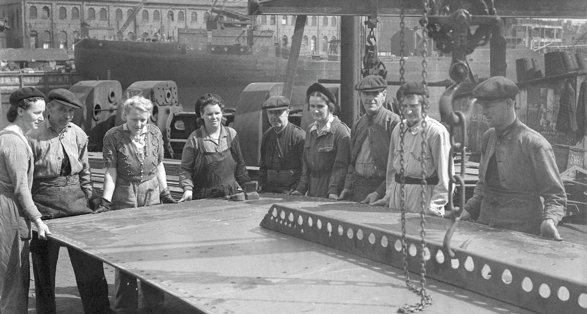 Exhibition is inspired by Wearside women who worked in the shipyards
