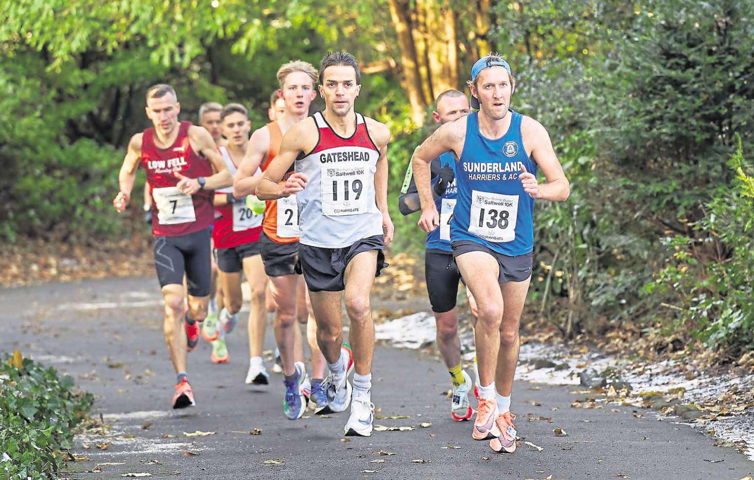 Harriers' Gunn storms to Kielder 10km glory