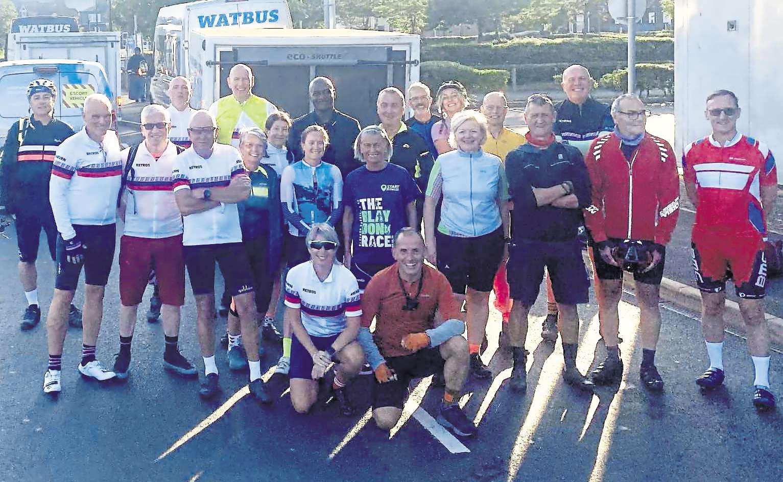 Cyclists pedal through the night to raise £21k in memory of friend Jen