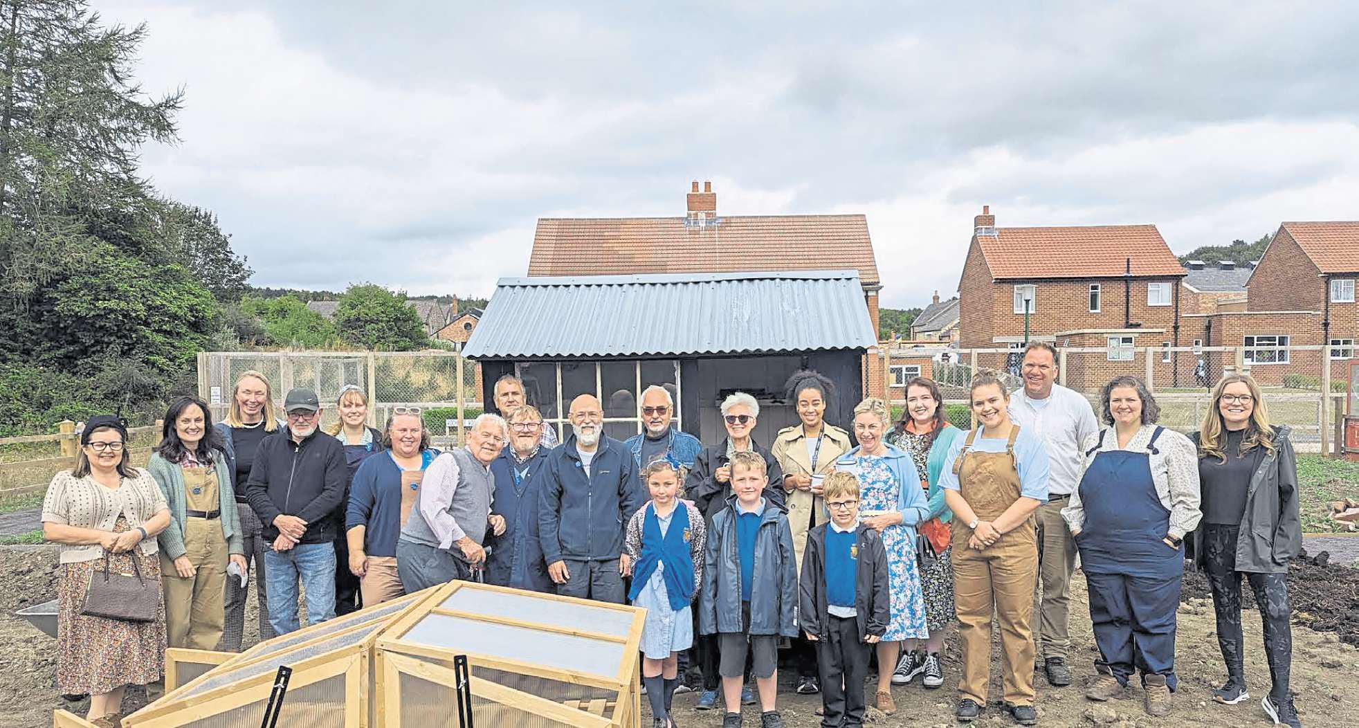 Beamish planting the seed of better mental health with allotment plots
