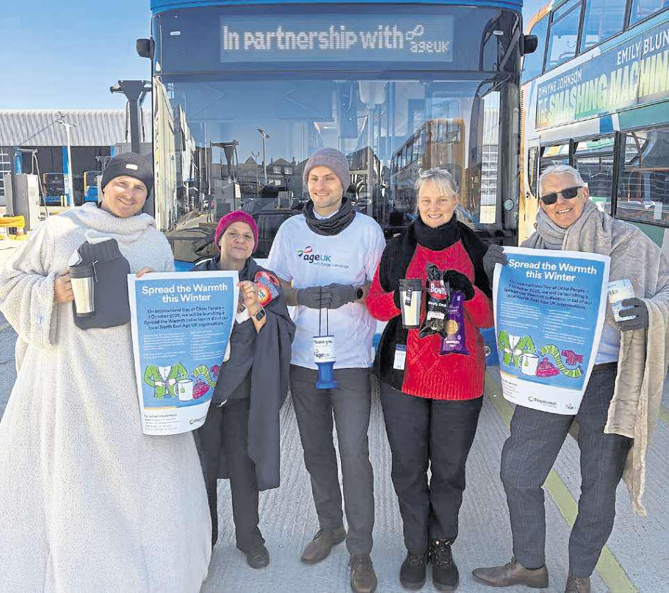 Keeping warm is just the ticket for Stagecoach