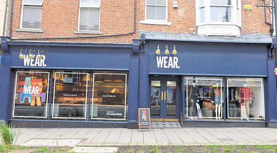 Near Wear shop serving up coffees, cakes and clothes