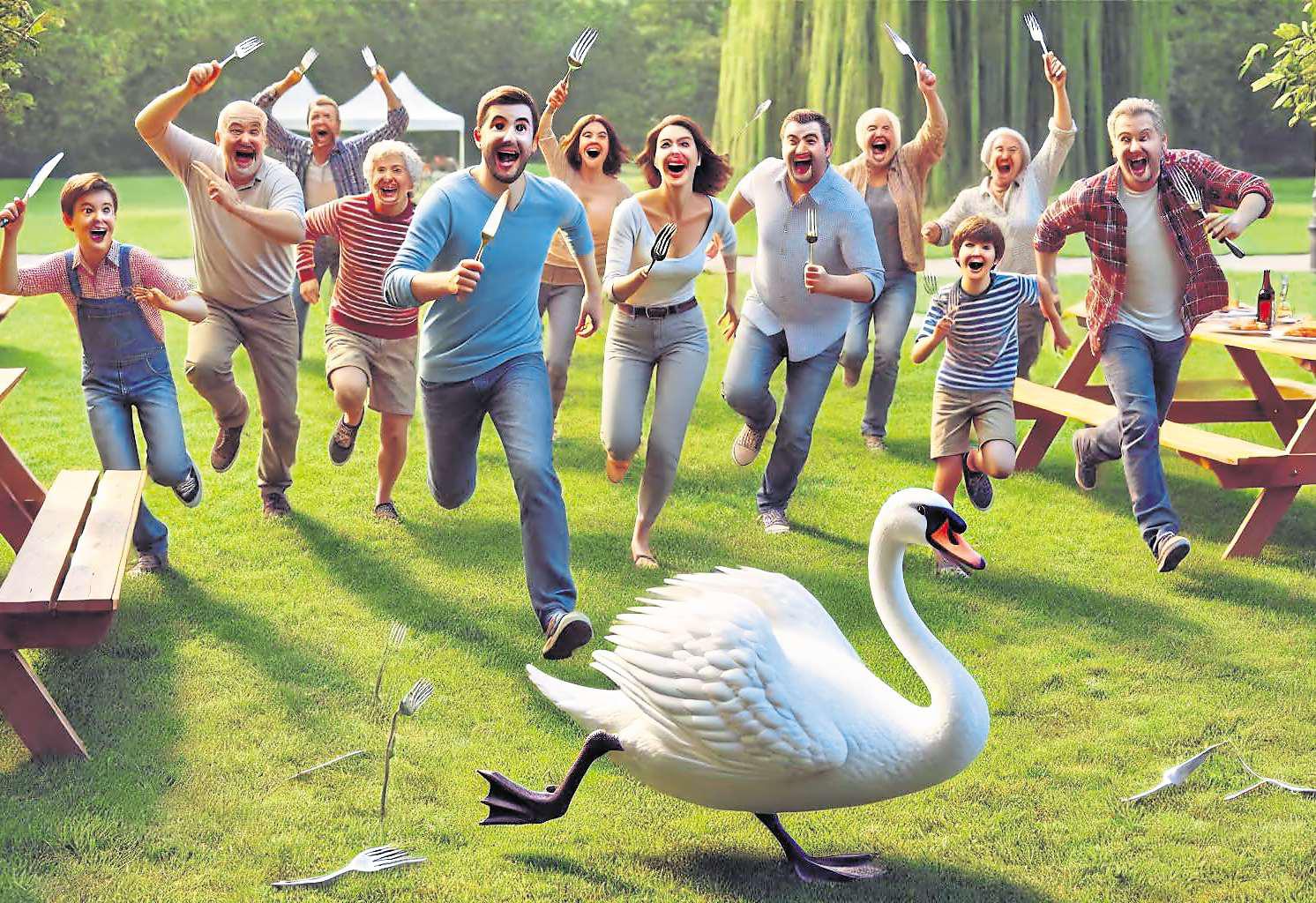 Guess who's serving up another dish that's too hard to swallow?