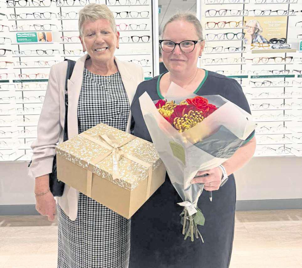 Patricia's on the mend after test revealed tumours