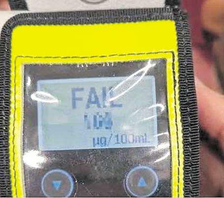 Driver who was nearly four times the limit banned
