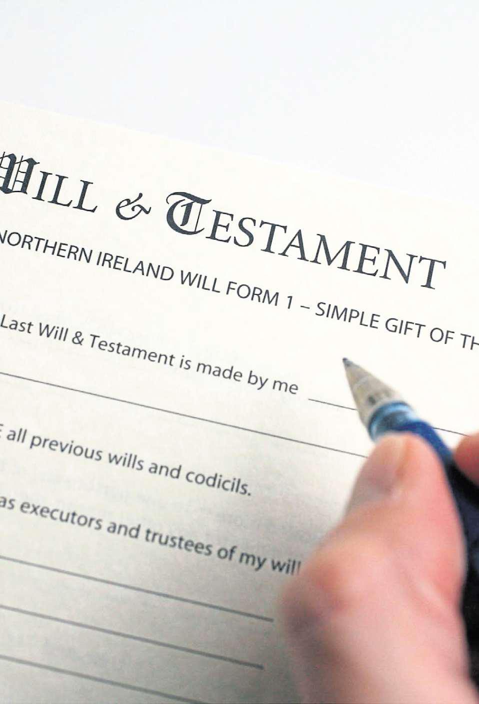 Key things people forget when writing their wills