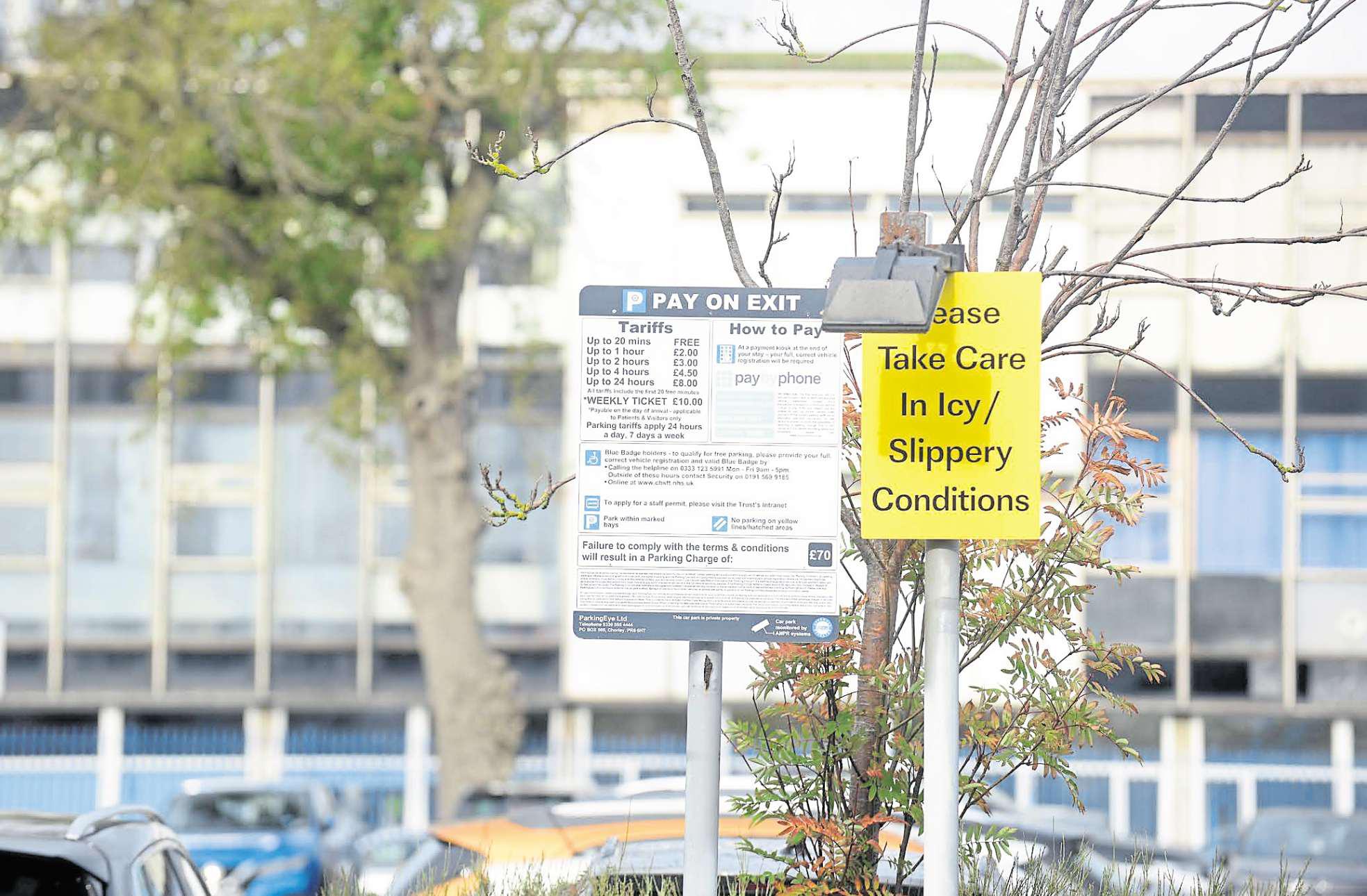 Hospital parking blunder left Blue Badge holders £70 out of pocket