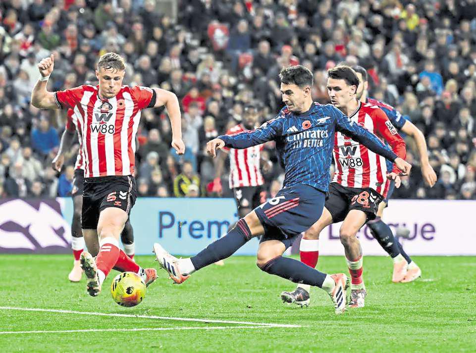 Ballard and Brobbey goals stop stunned Gunners in their tracks