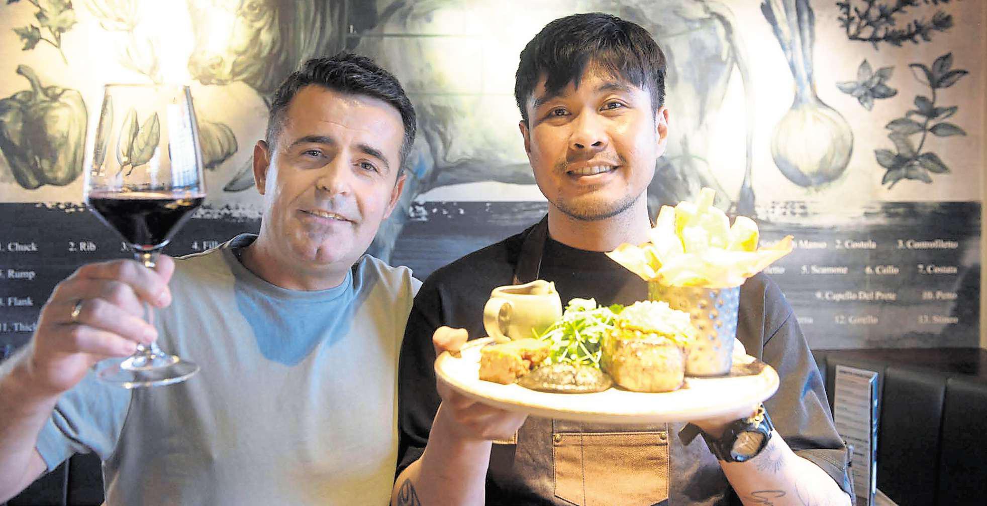 Here's something to really get your teeth into – a tasty new steakhouse