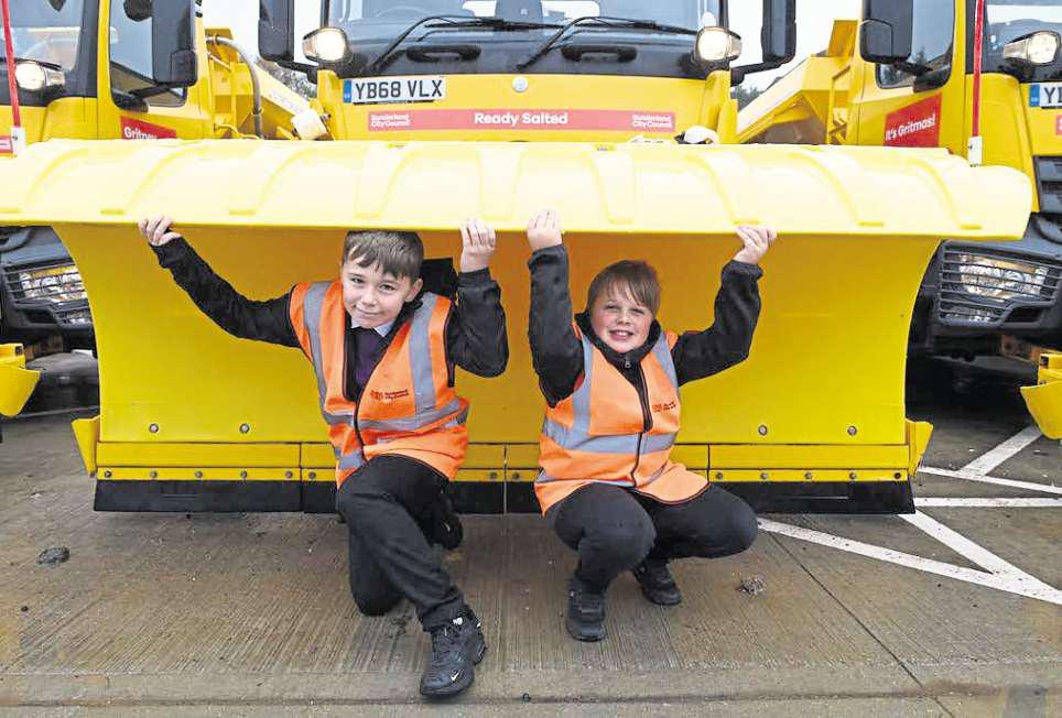 Ice on the roads? Not a problem, Spready Mercury will sort that out