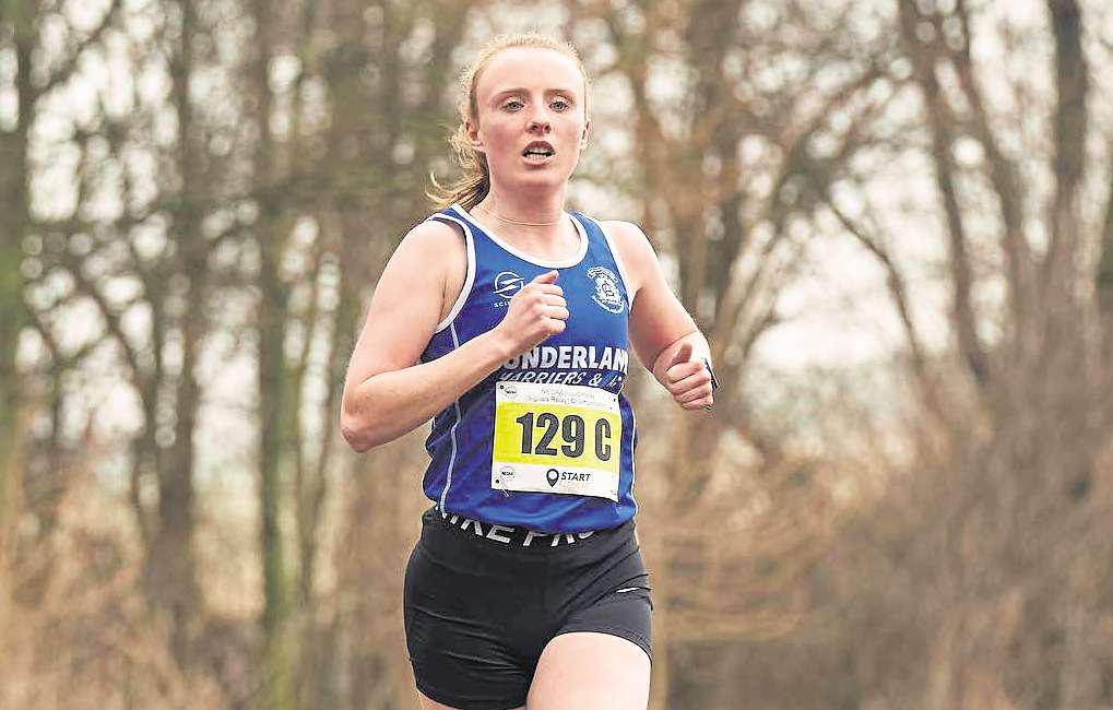 Harriers do the Dash as Davies smashes record