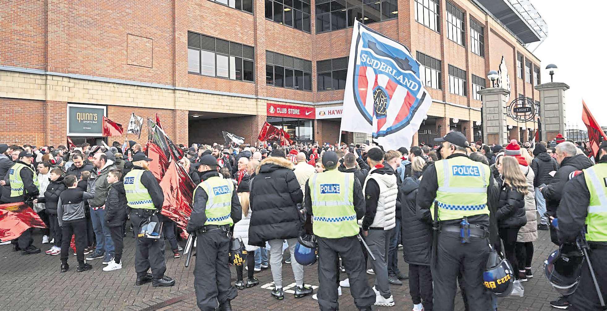 Police operation well under way for long-awaited Sol Wear-Tyne derby