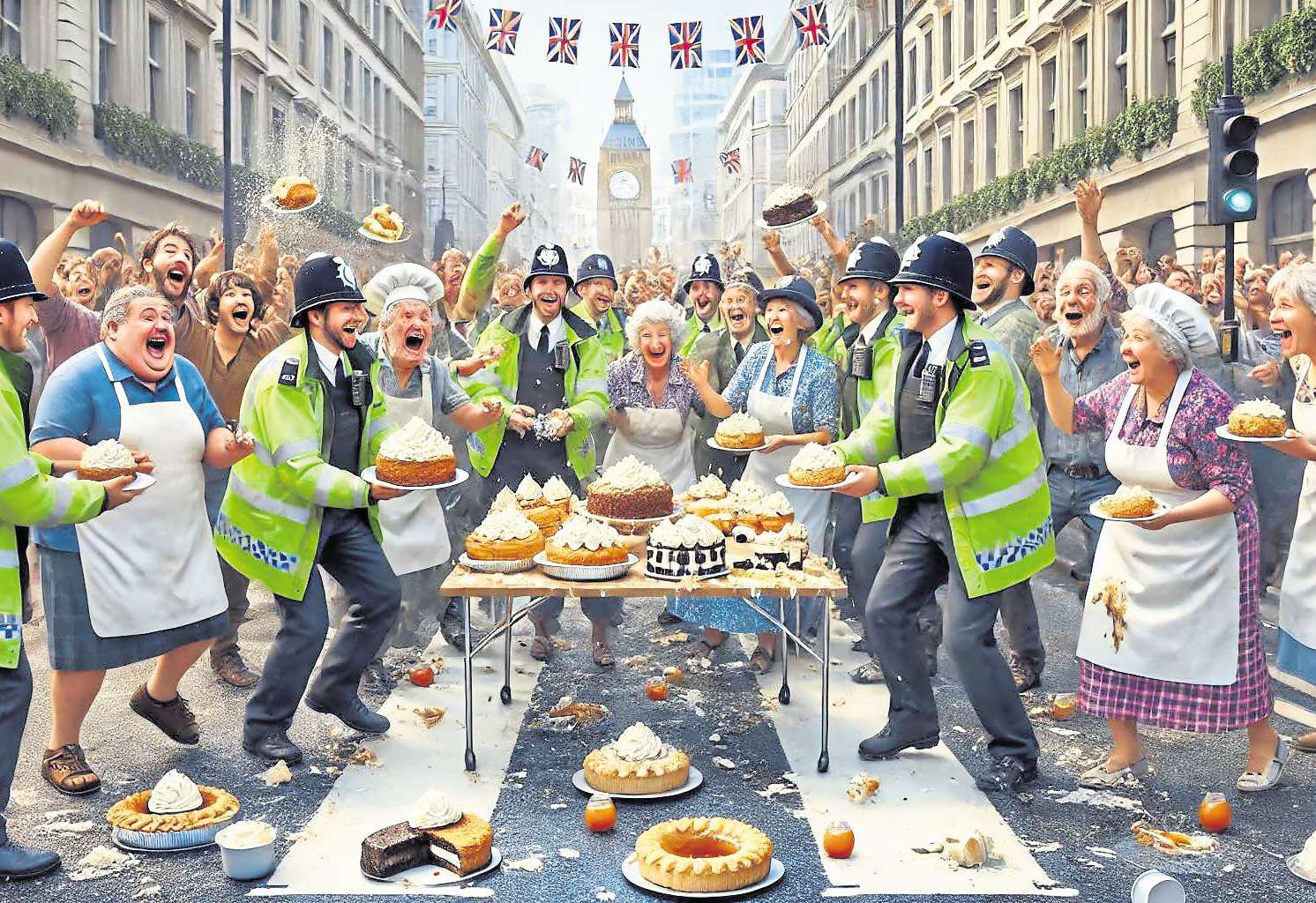 Whisks out! Bringing regime change one pudding at a time...