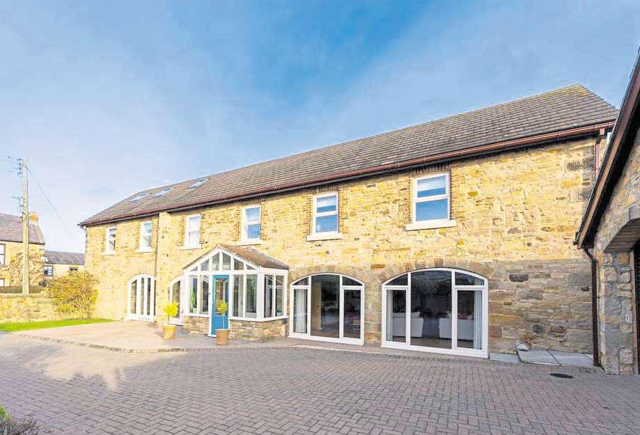 Stunning views from four-bed barn conversion