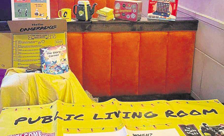 Charity's public living-rooms to aid social isolation