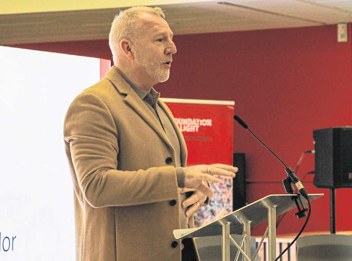 Kevin's praise for 'amazing' work of Foundation