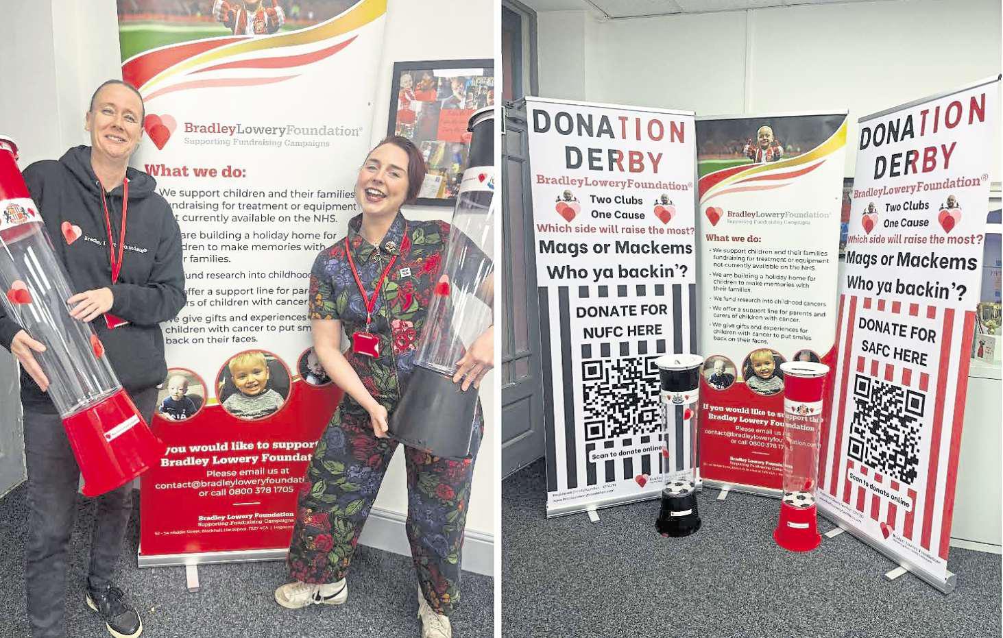 Derby Day rivalry to raise funds in Bradley's name