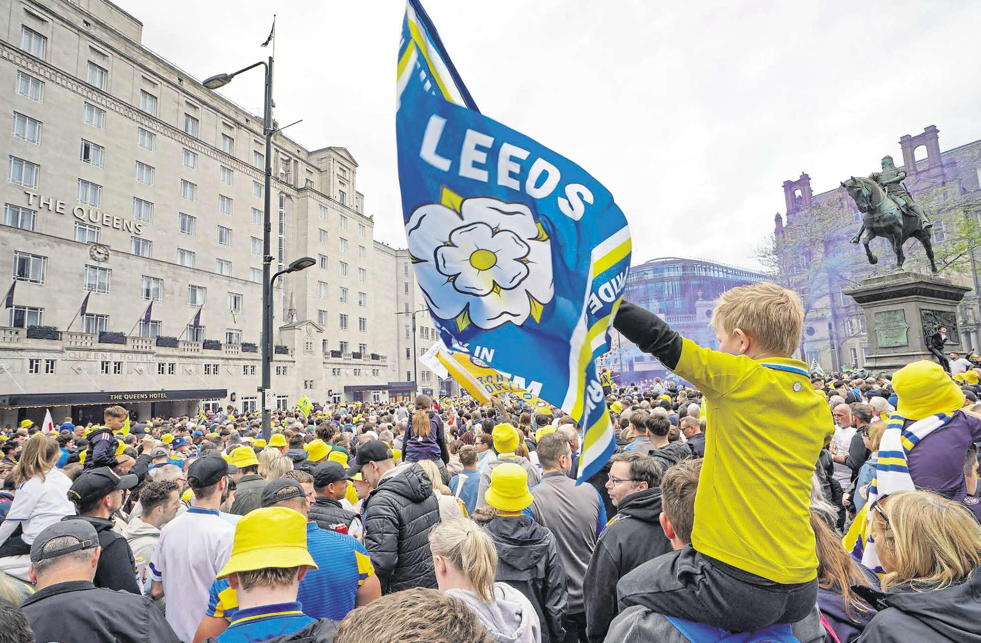 Feelgood factor across city as thousands celebrate title win