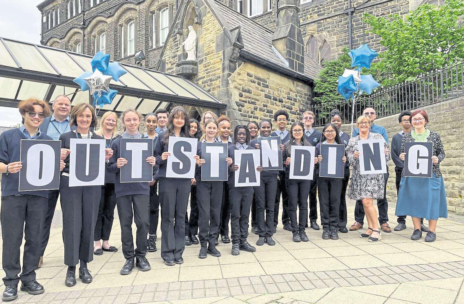 High school's 'exemplary leadership' at heart of first Outstanding rating