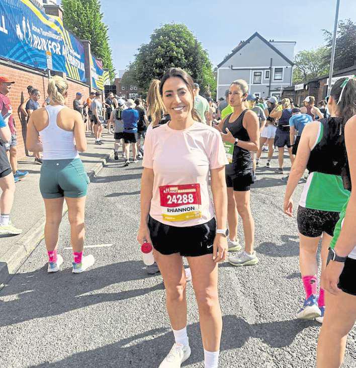 Nan inspires runner to smash half marathon for charity