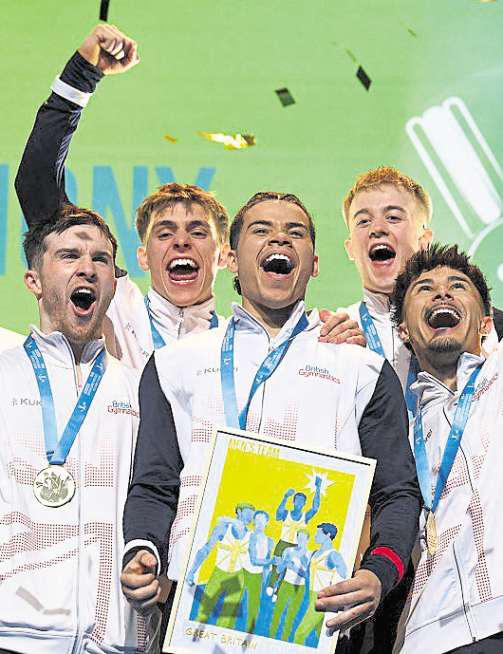 British men's team are champions of Europe