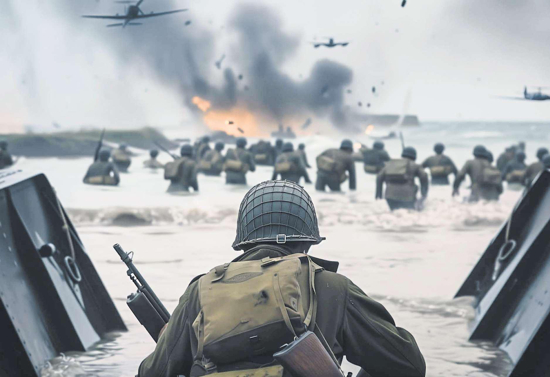Andy's labour of love unveiled for today's D-Day anniversary
