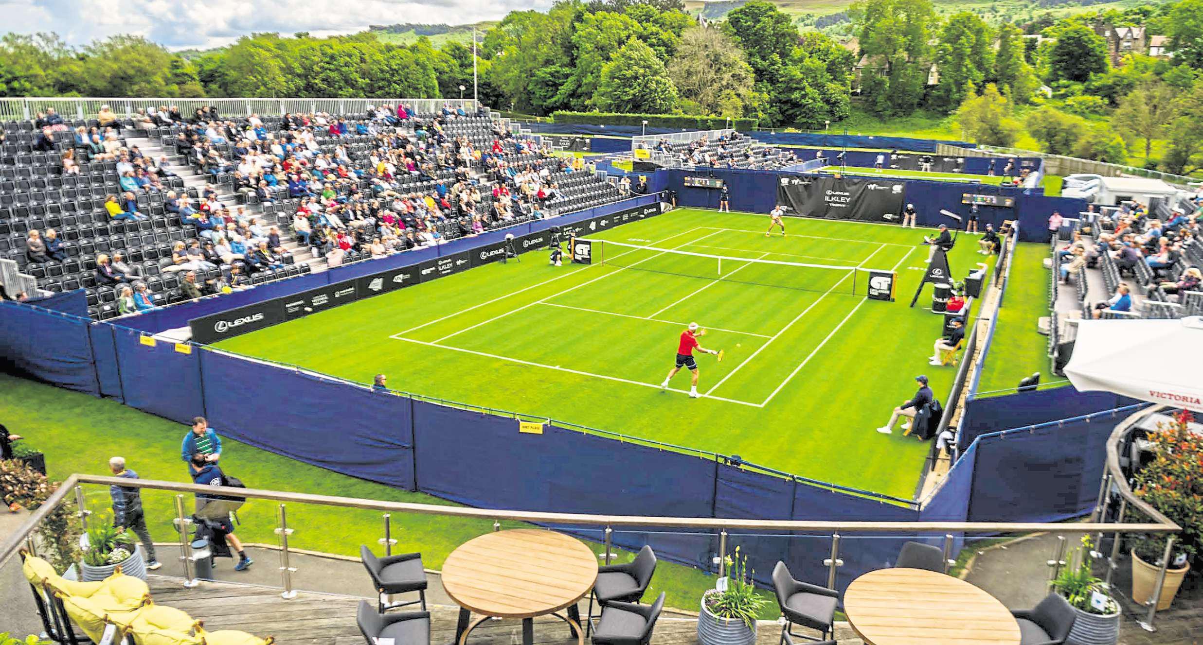 Grand slam winner is on hand to boost bumper week at Ilkley Open