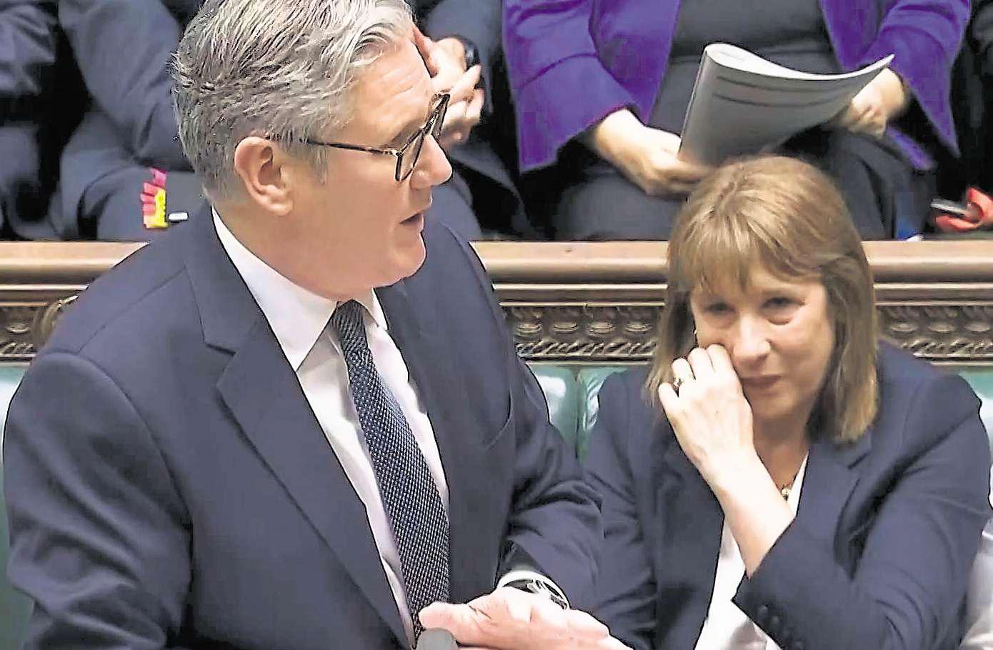 Reeves is 'going nowhere' says No10 after Chancellor's tears in Commons