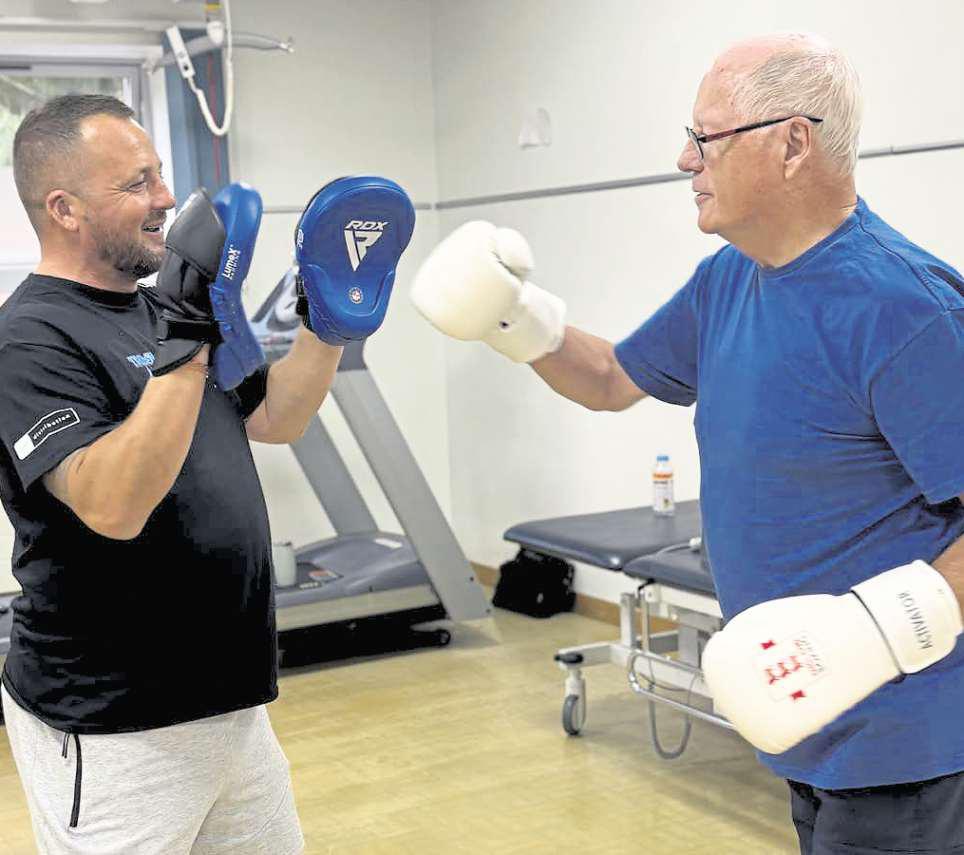 The gloves are on in fight against Parkinson's
