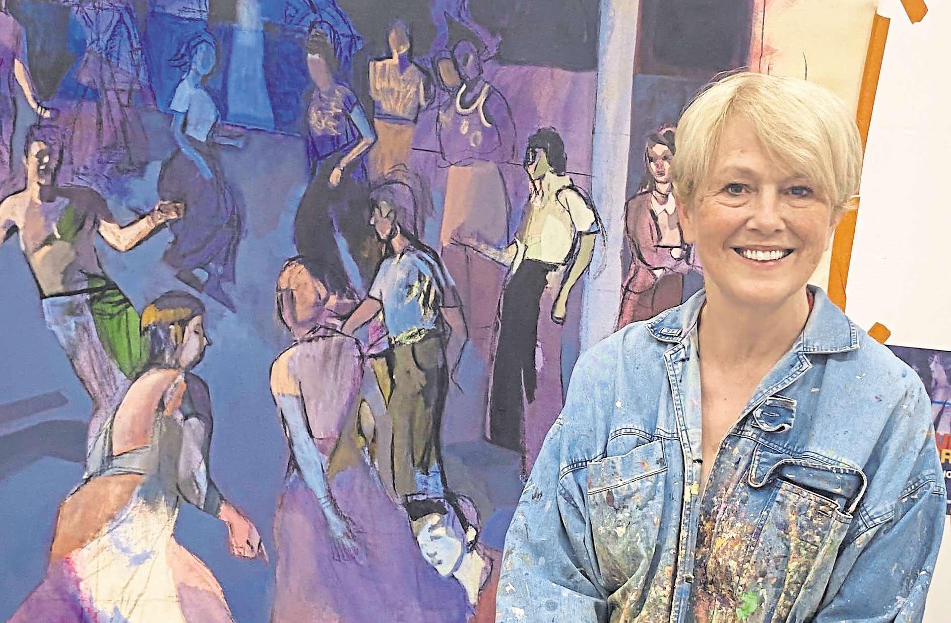 Leeds artist putting her heart and 'northern soul' into solo exhibition