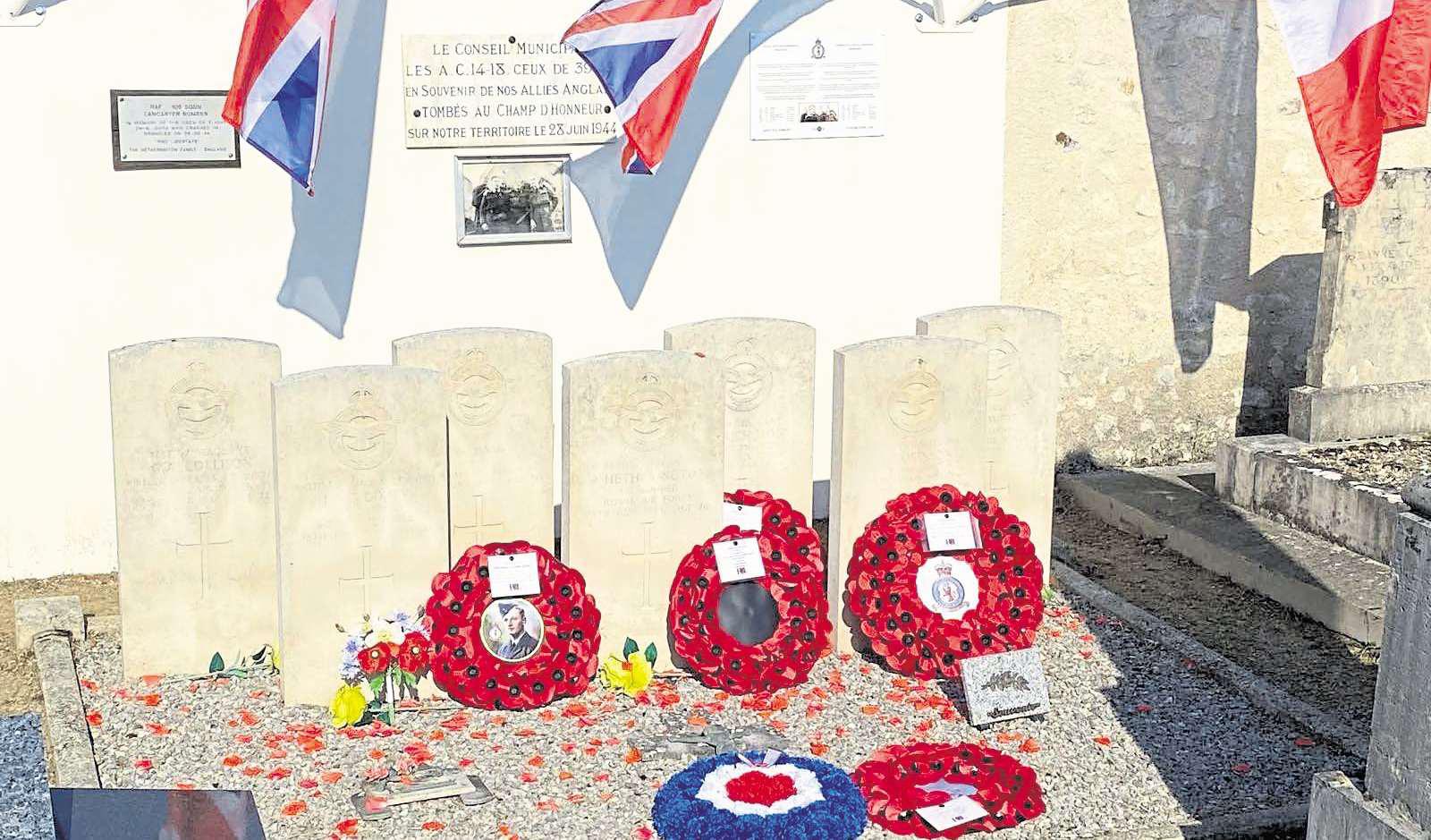 Leeds born RAF pilot honoured in a French commemoration