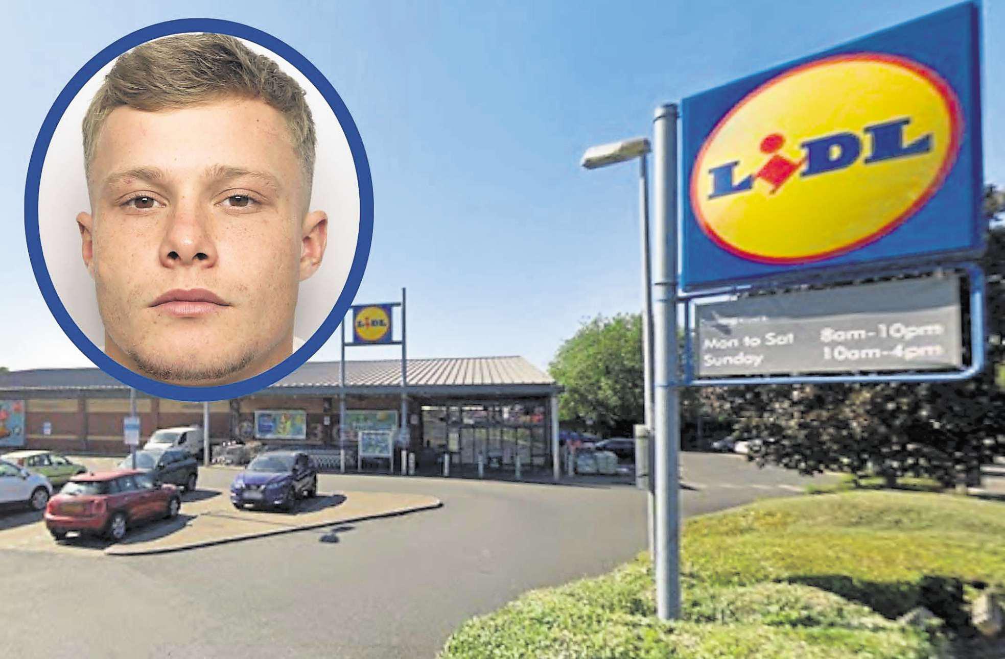 Shoplifting thug who 'revelled in violence' locked up for attack