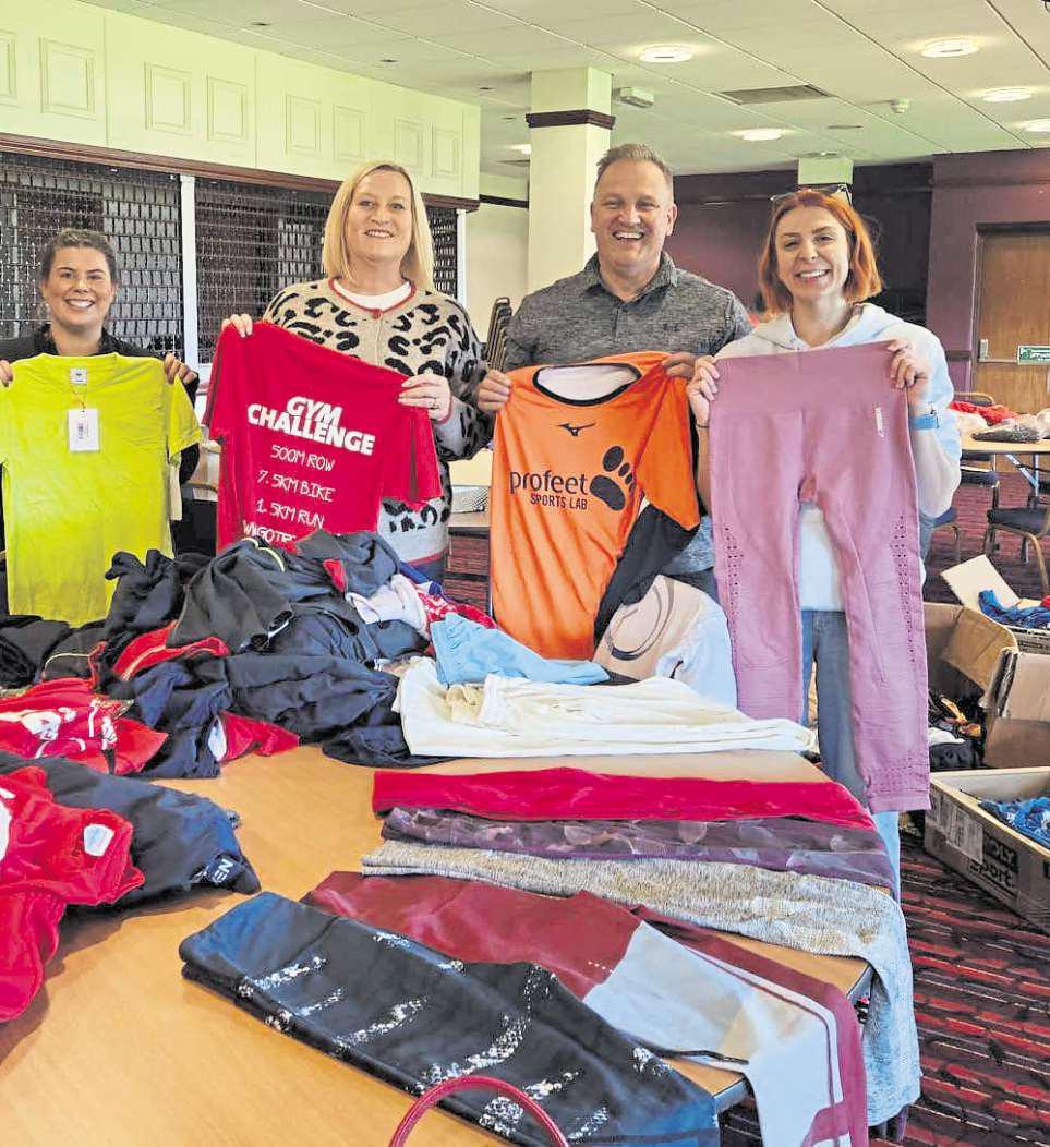 Unwanted sports kits are changing children's lives