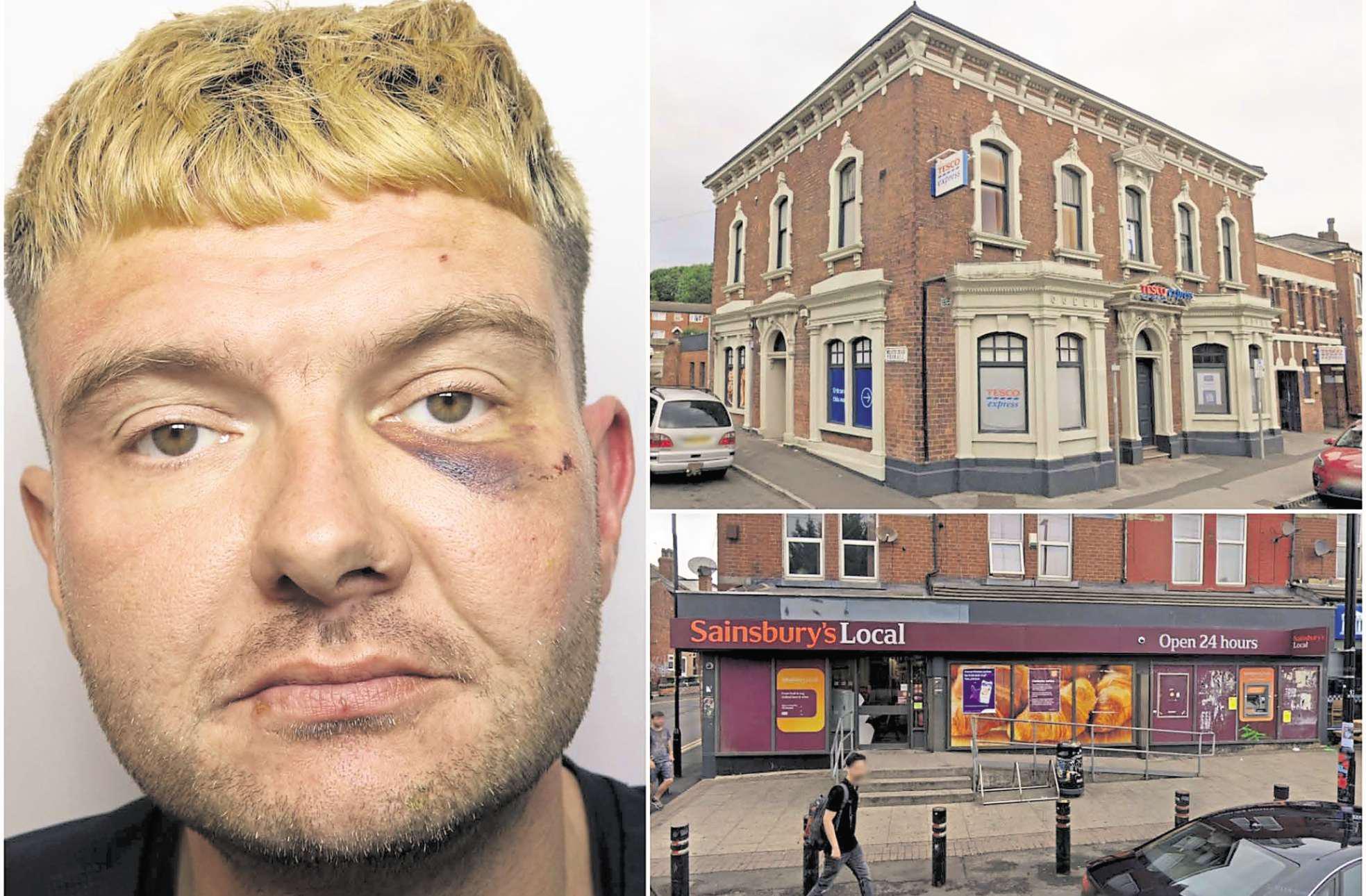 Shoplifter who threatened store staff with scissors jailed