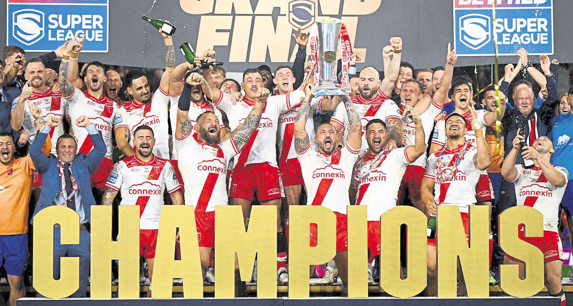 Rovers become first new name on winners' trophy since Rhinos in 2004