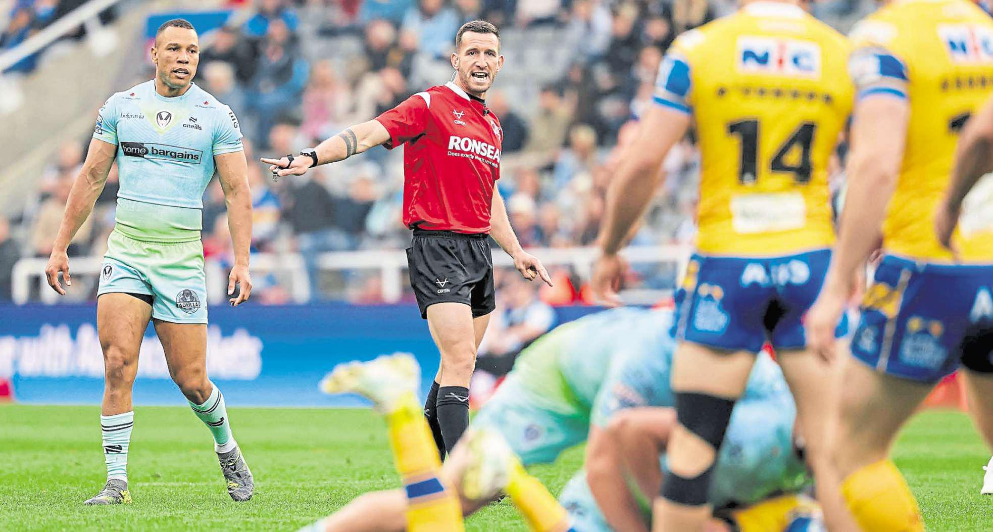 New name has moved to the top of Rhinos referee's leaderboard in 2025