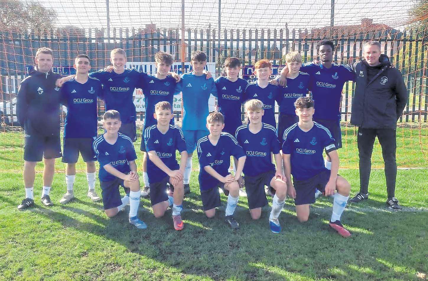 Freescoring Leeds Schools FA U14s Boys hit their Barnsley rivals for six
