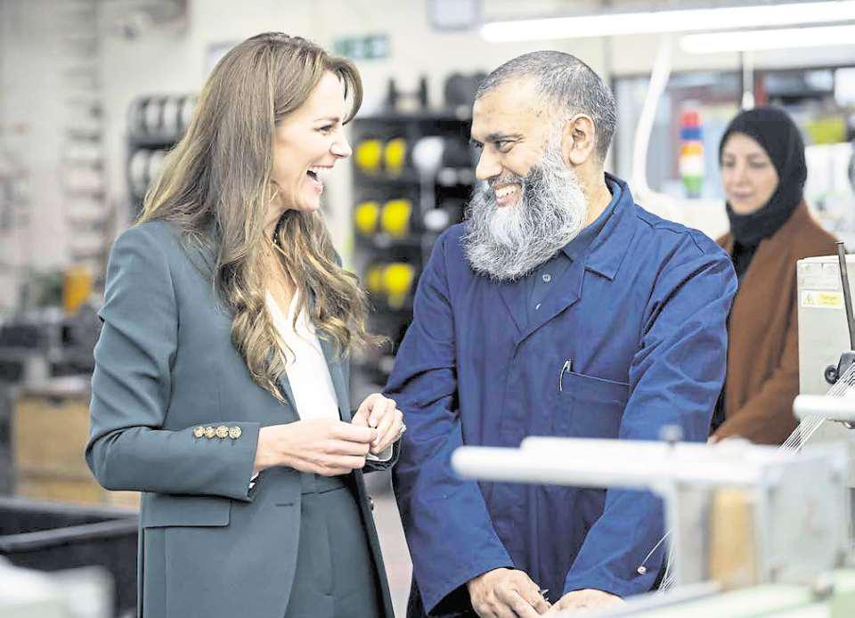 Kate recounts city link on royal visit