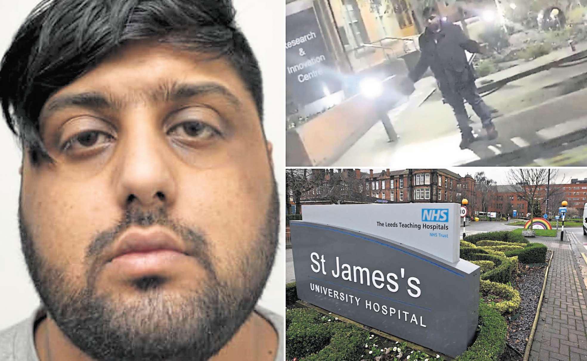 Top bravery award for patient who stopped would-be hospital bomber