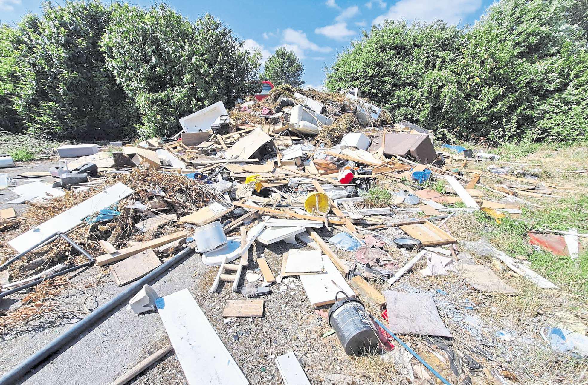 Flytipper lands up in the dock after being caught on camera