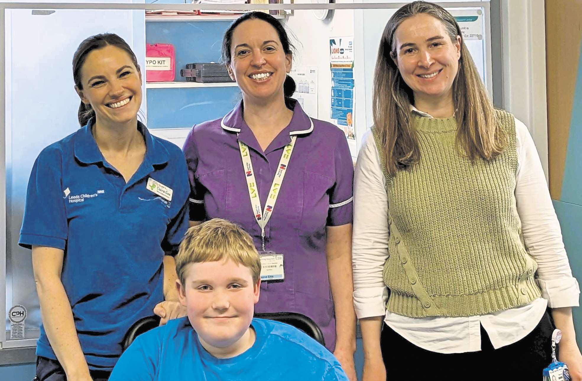 'Amazing' staff are offering hope to kids living with muscle condition