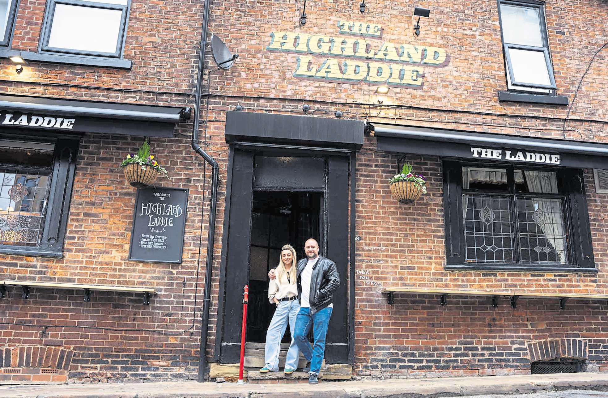 Laddie flies the flag for city as it's named Britain's best pub