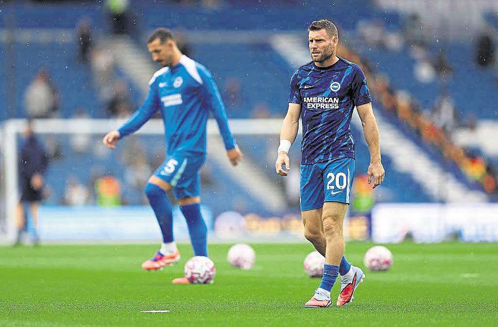 Brighton boss confirms injury likely to rule Milner out of Leeds reunion