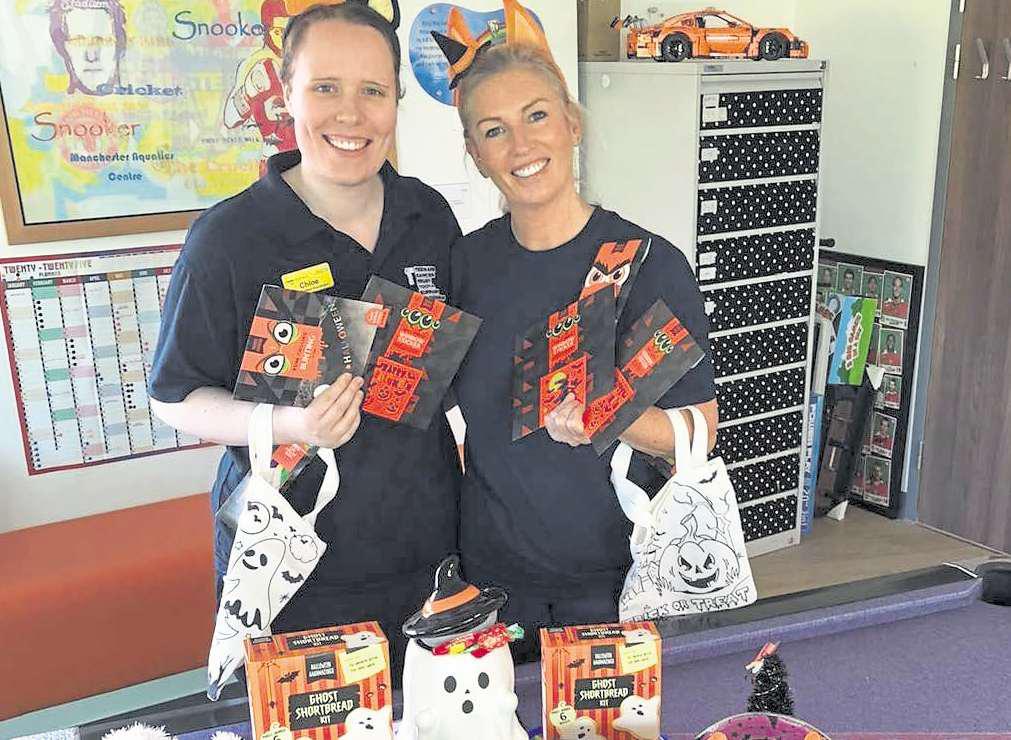 Teenage Cancer Trust wards in Yorkshire receive spooktacular surprise from Aldi