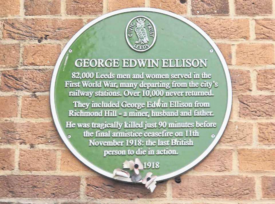 Tragic story of soldier who died minutes before the end of WWI