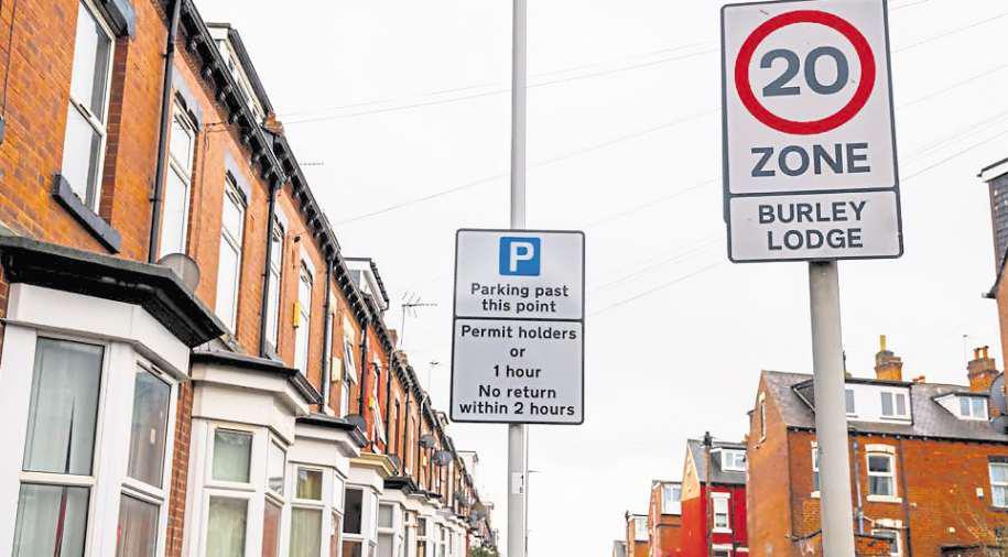 CAN'T PARK THERE!